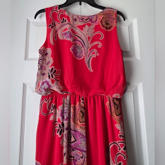 Enfocus Studio Paisley Print Dress Size 8 - Picture 7 of 9